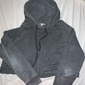 Cropped American Eagle Hoodie
